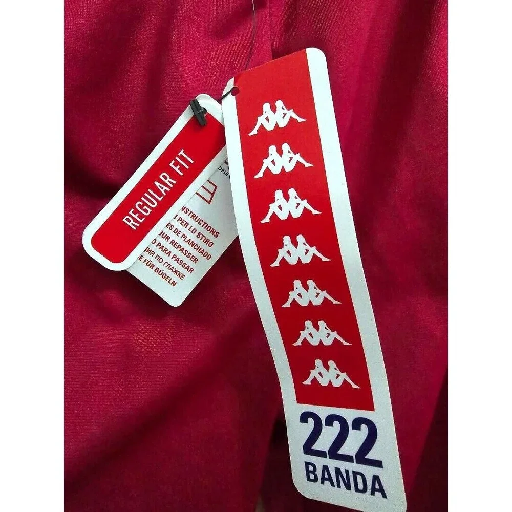 Kappa Women's Graphic Tearaway Track Pants, Size S, Red/White/Gold, MSRP… - Picture 11 of 13